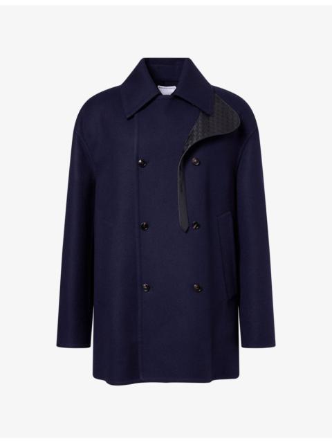 Bottega Veneta Oversized Double-Cashmere Caban Coat