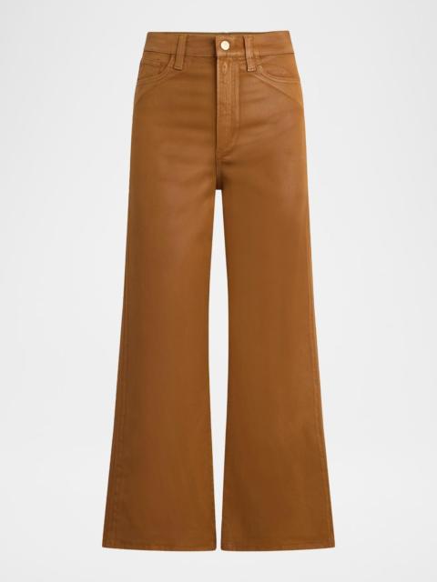 Joe's Jeans The Mia Wide-Leg Coated Jeans