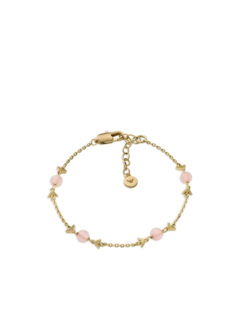 EMPORIO ARMANI bead-detail bracelet