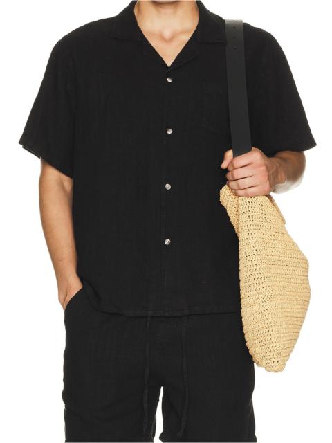 Bather Linen Camp Shirt