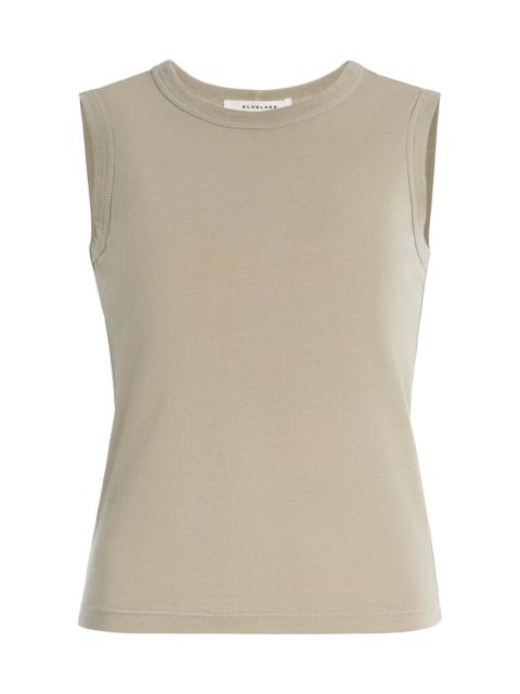 SLVRLAKE Cotton Tank Top neutral