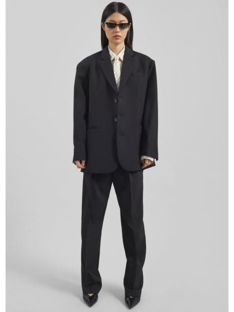 The Frankie Shop Gelso Oversized Blazer - Black