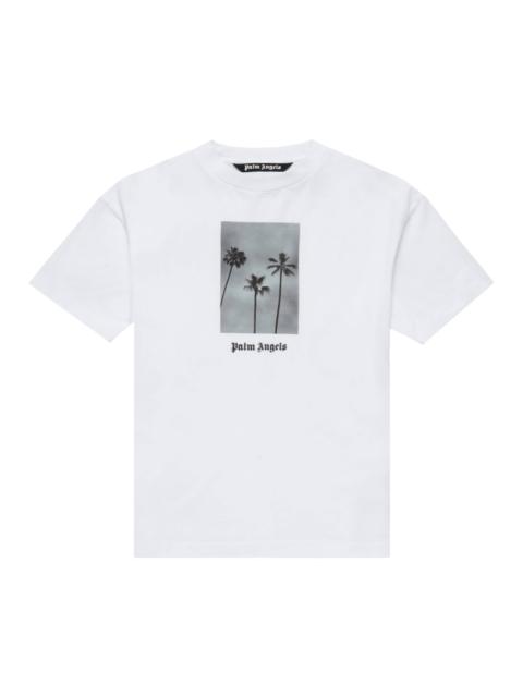 Palm Angels Boulevard Classic Tee 'White/Black'