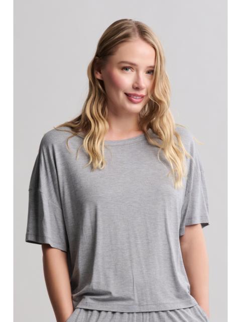 Barefoot Dreams Ultra Soft Jersey Short Sleeve Boxy Tee