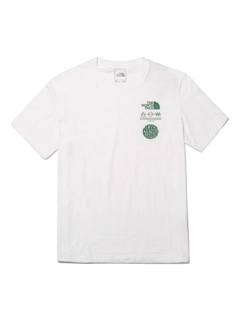 The North Face THE NORTH FACE Graphic Short Sleeve T-Shirt 'White' NF0A7WF4-FN4