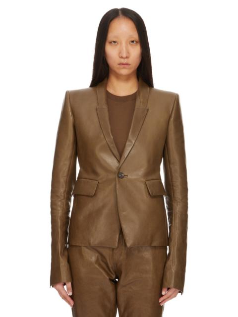 Rick Owens leather blazer