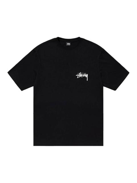 Stussy Burning Stock Tee 'Black'