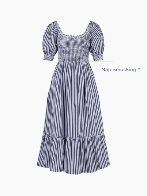 Hill House Home The Louisa Nap Dress - Navy Stripe