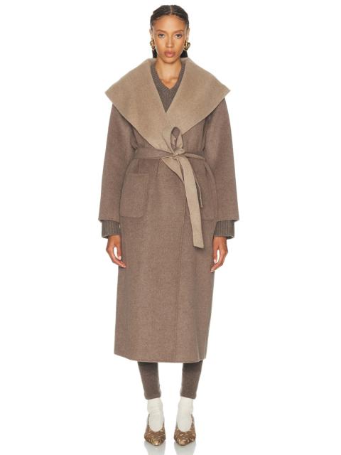 SIMKHAI Allura Reversible Belted Coat