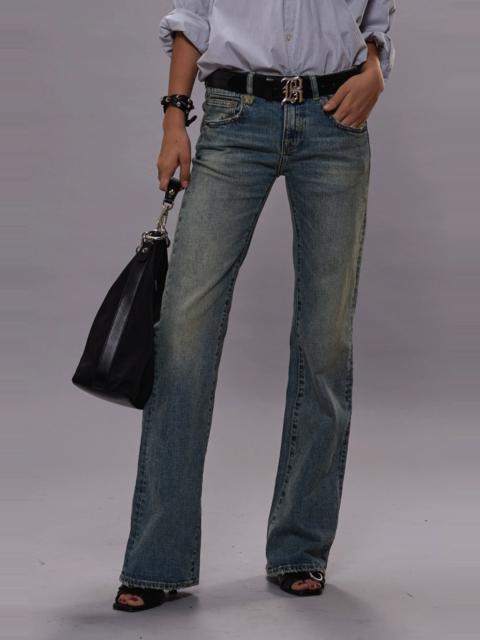 BOY FLARE JEAN - MERTON BLUE STRETCH -R13