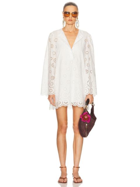 Chloé Long Sleeve Mini Dress