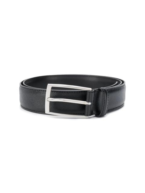 Sandro saffiano finish belt