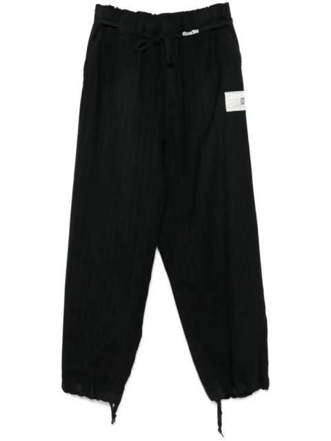 Maison MIHARAYASUHIRO pinstripe trousers