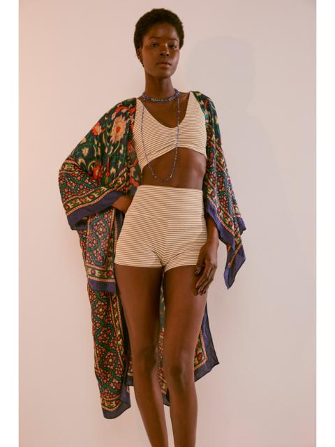 FREE PEOPLE Magic Dance Border Print Duster