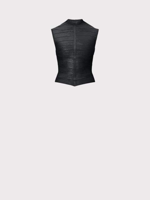 HERVE LEGER THE METALLIC BRIANNA TOP