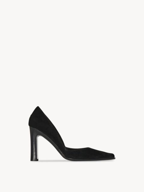 The Row Mae Pump in Suede