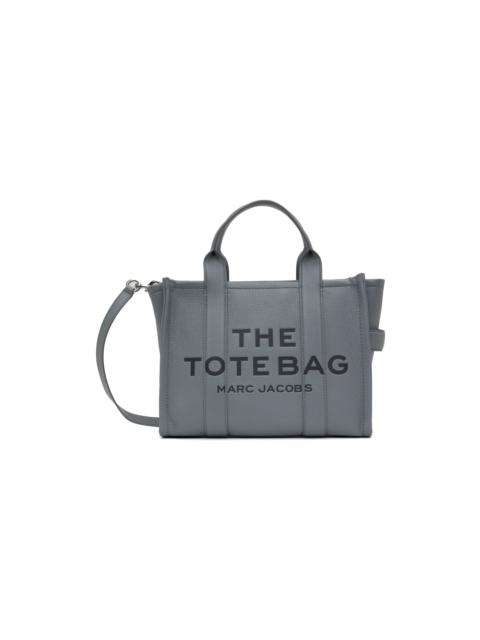 Gray 'The Leather Medium Tote Bag' Tote