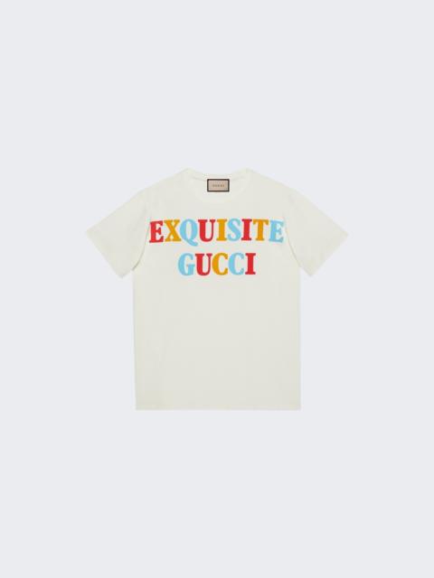 GUCCI Heavy Cotton Exquisite Tee Sunlight
