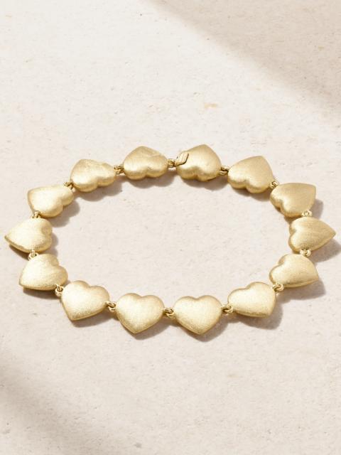MARIE LICHTENBERG Heart Small 18-karat Gold Bracelet