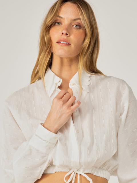 Poupette St Barth Shirt Alma - Natural White