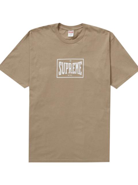 Supreme Warm Up Tee "Khaki" SU28684
