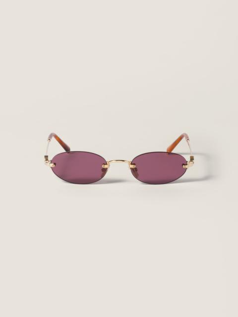 Miu Miu Miu Miu Logo sunglasses
