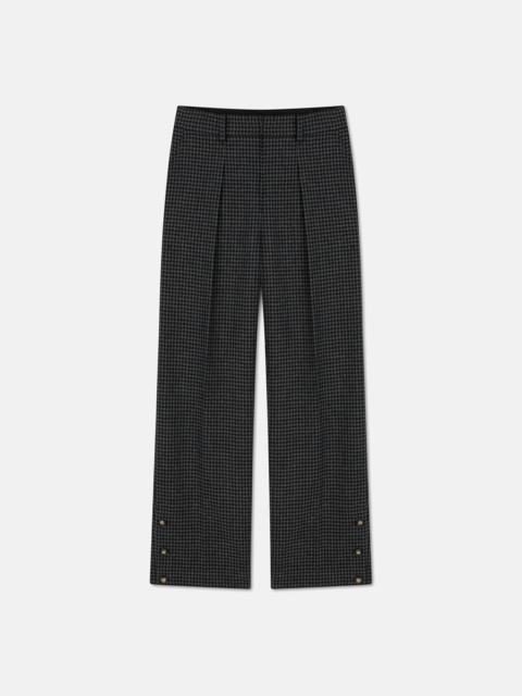 Nanushka Houndstooth Wool Pants