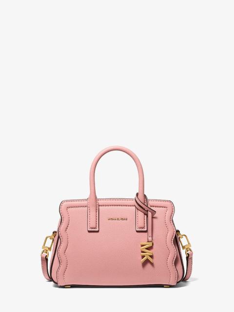 MICHAEL KORS Laila Extra-Small Pebbled Leather Convertible Crossbody Bag