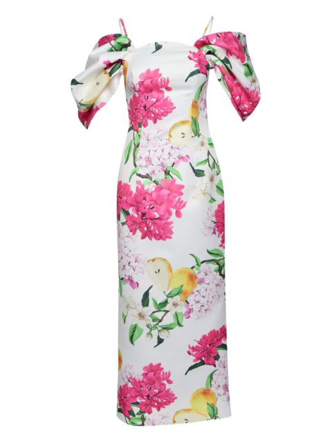 LEO LIN Arabella floral maxi dress