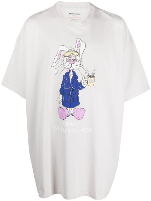 Martine Rose Bunny graphic-print T-shirt