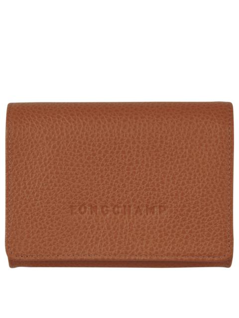 Le Foulonné Coin purse Caramel - Leather