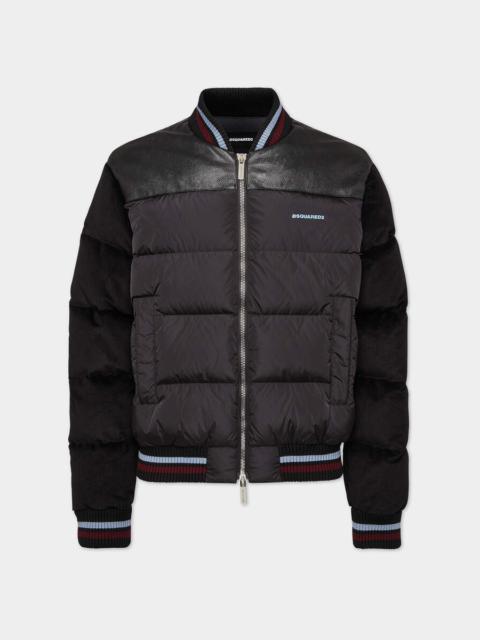 DSQUARED2 Street College panelled bomber jacket | farfetch