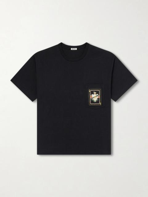 BODE Logo-Appliquéd Cotton-Jersey T-Shirt