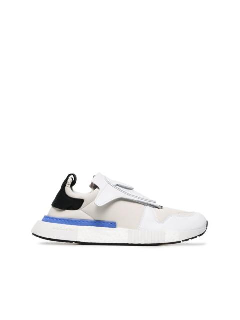 adidas white futurepacer leather sneakers
