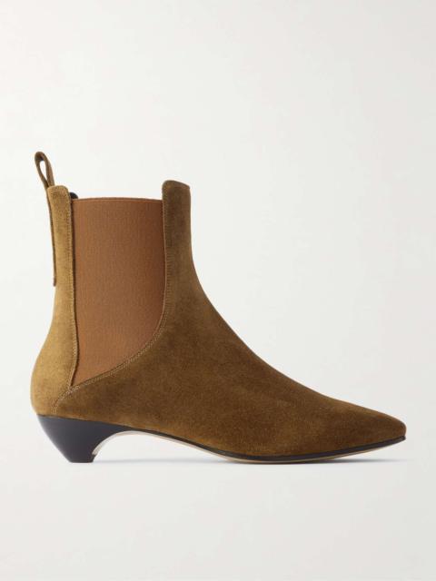 LE MONDE BÉRYL Allegra suede Chelsea boots Sand