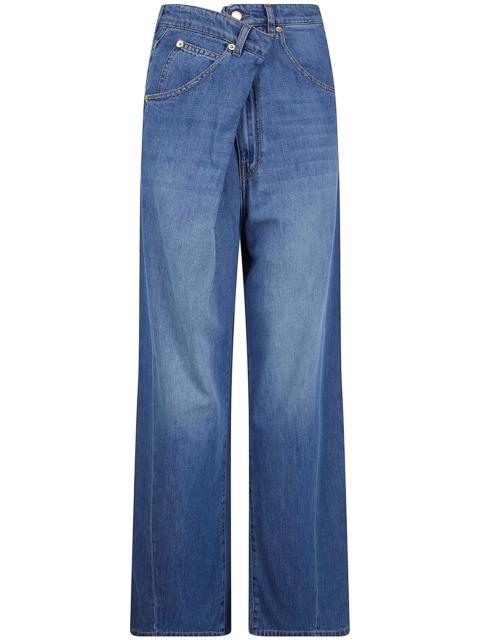 DARKPARK "Ines" Fold Over Tencel Denim