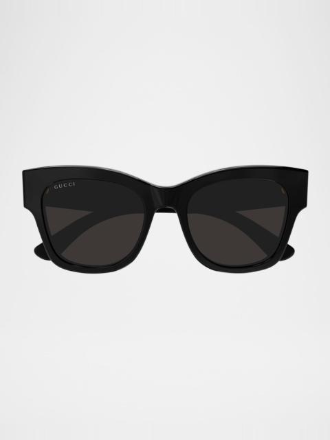 Logo Butterfly Acetate Sunglasses