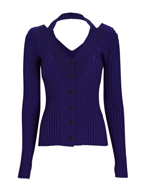 Proenza Schouler Wool-Blend Knit Halter Sweater