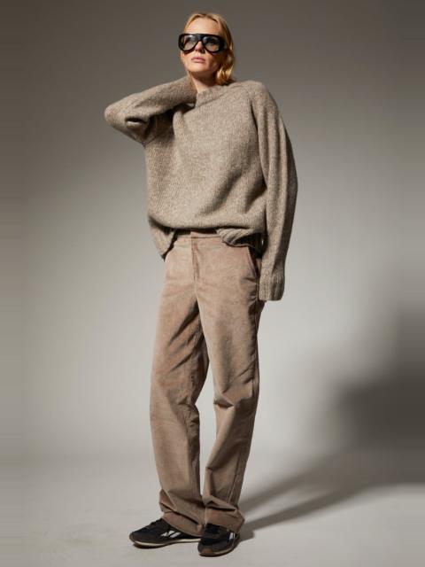 SPRWMN WIDE LEG CORDUROY TROUSERS