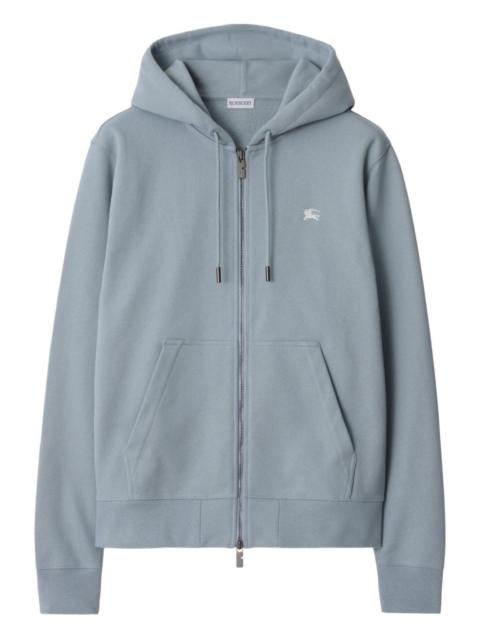 Burberry Knight Stamp cotton zip-up hoodie