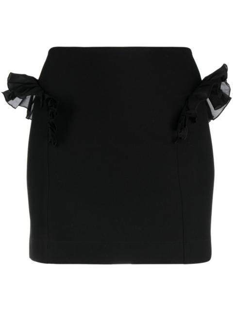 NENSI DOJAKA ruffle-trim miniskirt