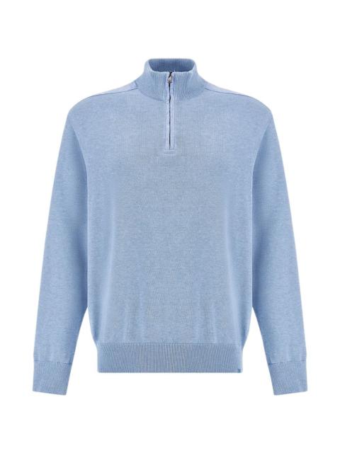 Paul & Shark half-zip cotton sweater