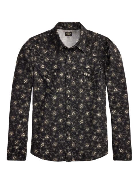 RRL by Ralph Lauren Printed long-sleeved shirt