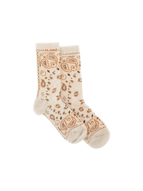 Alanui BANDANA SOCKS
