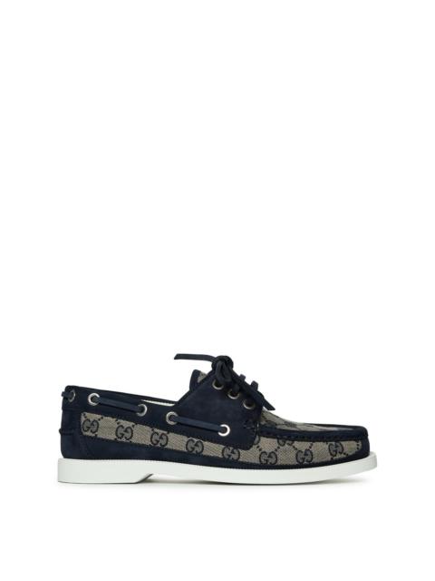 GUCCI ORIGINAL GG LACE UP LOAFERS