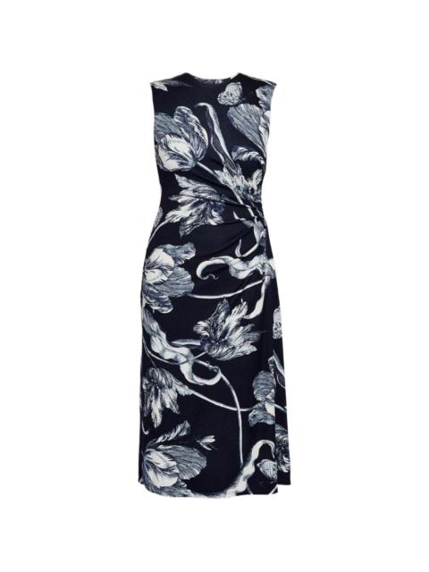 Erdem floral-print sleeveless midi dress