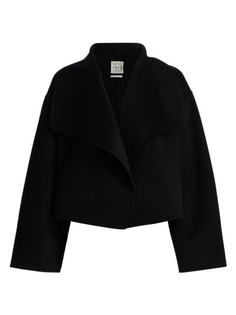 TOTEME Women's Signature Wool Double-Face Jacket - Black