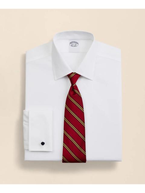 Brooks Brothers Stretch Supima® Cotton Non-Iron Pinpoint Oxford Ainsley Collar Dress Shirt