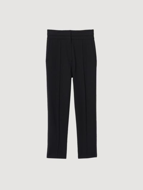 Sandro HIGH-WAISTED CLASSIC PANTS