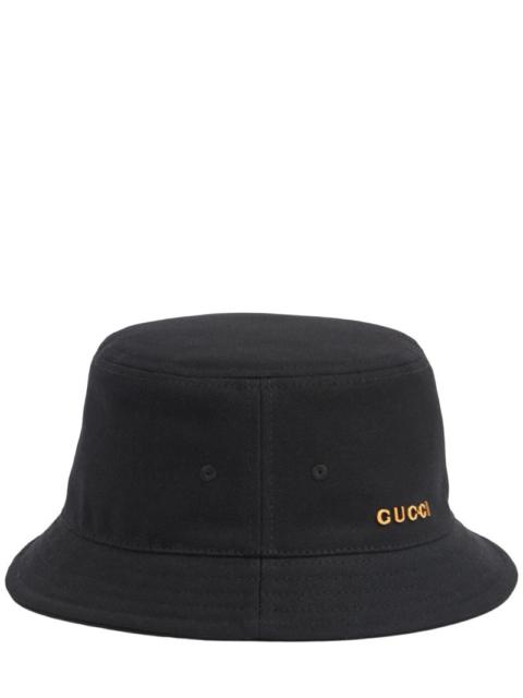 GUCCI Cotton bucket hat